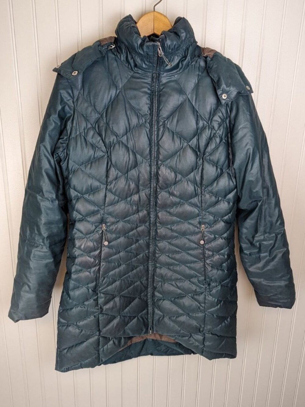 Vintage Eddie Bauer Goose Down Puffer Jacket Sz Med